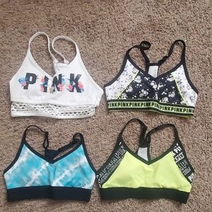 Pink sports bras. $18 per pr all for $50